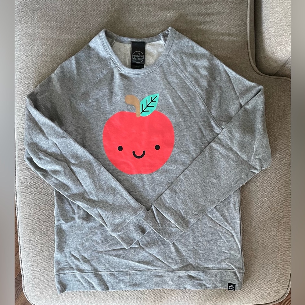 WHISTLE & FLUTE WOMEN’S GREY FLEECE SWEATSHIRT